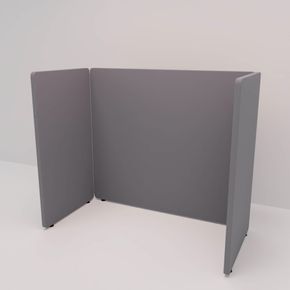 Skærmbås Nordic Light, 80x160x140h cm.
