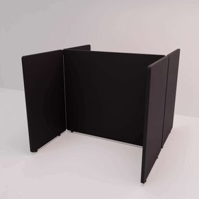 Skærmbås Nordic Light, 2 rum, 180x160 cm