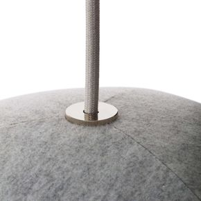 Akustiklampe Moon, Ø55 cm