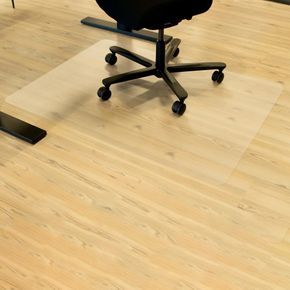 Stoleunderlag Floorlux ECO u/pigge 90x120 cm.