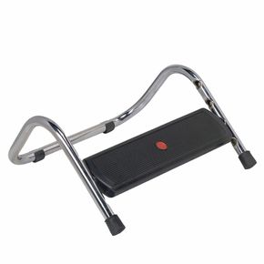 Fodstøtte Form, sort/krom