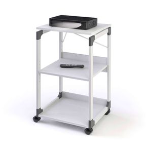 Vogn til projektor/overhead, lysegrå