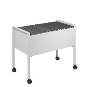 A4-hængemappe vogn, sort