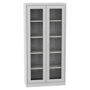 Arkivskab med glasdøre Arkilux II 40x95x195h cm