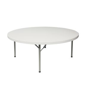 Rundt Klapbord til 8-10 personer.