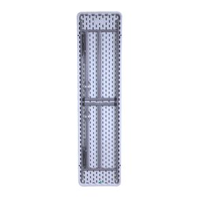 Klapbord American Smalt 45x180 cm, hvid