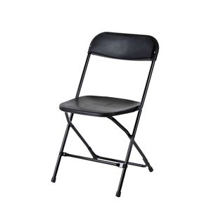 Klapstol Samson Lux 10 stk, sort
