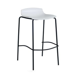 Barstol/højstol Aya, sort stel