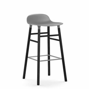 Barstol/højstol Normann Form 75 cm.