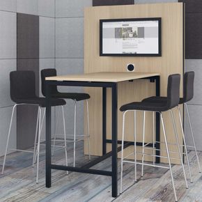 Barstol/højstol Luna m. polster