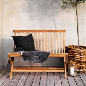 Udendørs bænk Turin foldbar