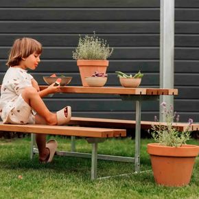 Basic Junior sæt 118 cm, brun
