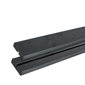 Bord bænkesæt til børn m/ryglæn - Sort malet