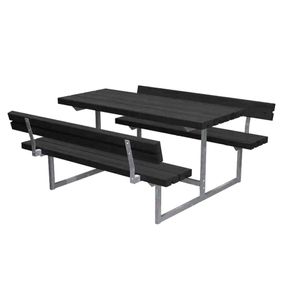 Basic Junior m/2 ryglæn 118 cm, sort