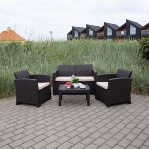 Udendørs sofasæt Prima Mocca