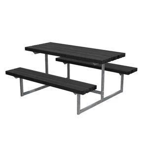 Basic Junior bord/bænkesæt 118 cm, sort