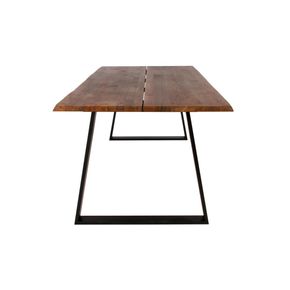 Plankebord 240x95x74h cm, røget olie