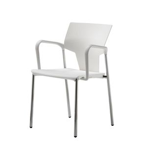 Aktiva rækkekoblet stol m. armlæn