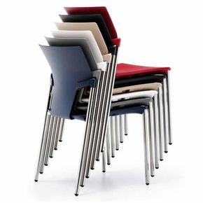 Aktiva rækkekoblede stol, u.armlæn