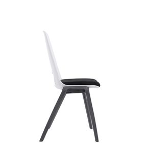 Mødestol Fila rækkestol m. sort polster