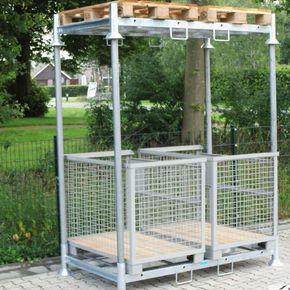 Stabelbare Transportramme