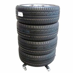 Dæktralle sort 120 kg.