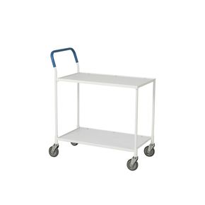 Bordvogn 2 hylder 44x85x95, hvid/hvid