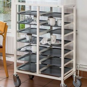 Bakkevogn for 14 bakker