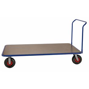 Platformsvogn 215x100x112h blå
