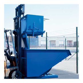 Container med bundtømning 1800L