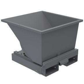 Tipcontainer AB Tip  150L, Grå