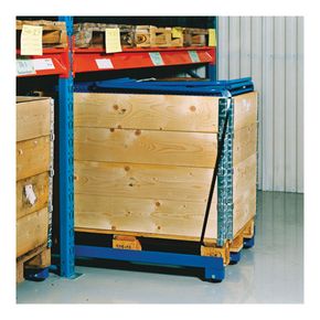 Pallevogn, max løft: 1000 kg, blå