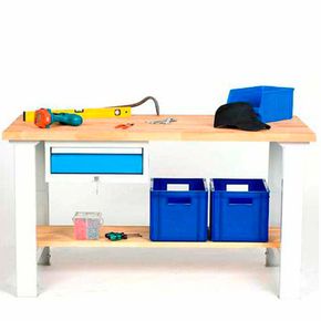 Filebænk Uni Max pro 2,0 m justb. højde