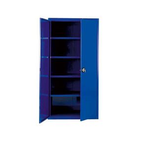 Materialeskab 40x80x180h Blå