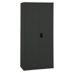 Materialeskab UniFix 39x85x180h Antracitgrå