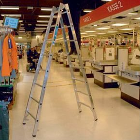 Wiener-stige 2x 8 trin, 2,4 m. Alu