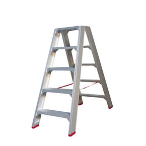 Trappestige, Jumbo SP dobbel 5 trin, alu