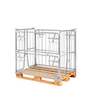 Pallecontainer, h100 cm., sammenklap