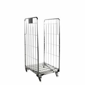 Rullecontainer 70 cm Bred m. 2 vægge