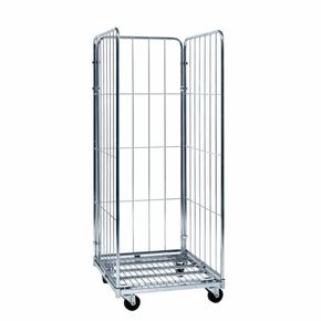 Rullecontainer 72 cm Bred m. 3 vægge