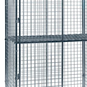 Ekstra hylde til sikkerhedsbur og transportbur 80x120 cm