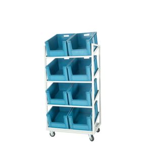 Hi-Max Plukkevogn med 8 kasser