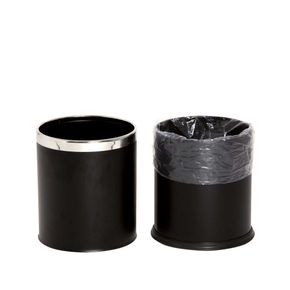 Affaldsspand m. poseskjul 10 l