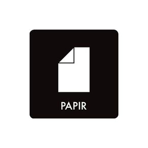 Pictogram 'PAPIR'