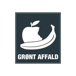 Pictogram 'GRØNT AFFALD'