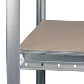 Stålreol HI280, 2 fags Storreol, 60x405x210h cm