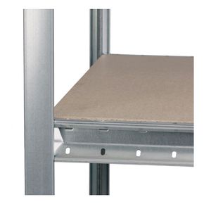 Stålreol HI280, 2 fags Storreol, 80x405x210h cm