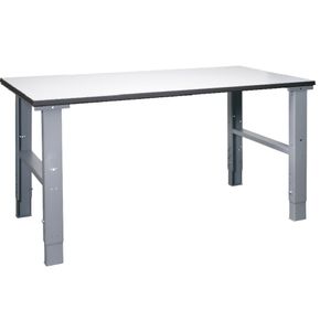 Arbejdsbord 80x200 cm justerbar 70-97 cm