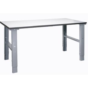 Arbejdsbord 80x160 cm justerbar 70-97 cm