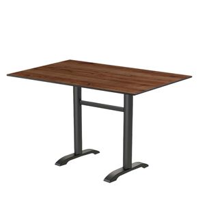 Cafebord 14 mørkolieret eg 120x79 cm